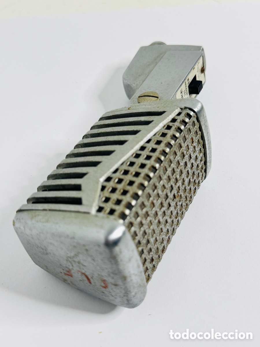 Segunda mano: Vintage 1960s Hi-Mike Chrome Dynamic Microphone Japan - Foto 14