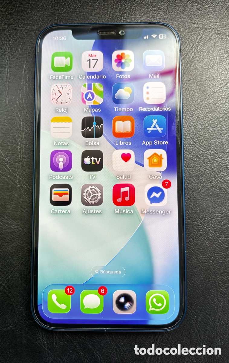 Segunda mano: IPhone 12 azul 128 gigas - Foto 3