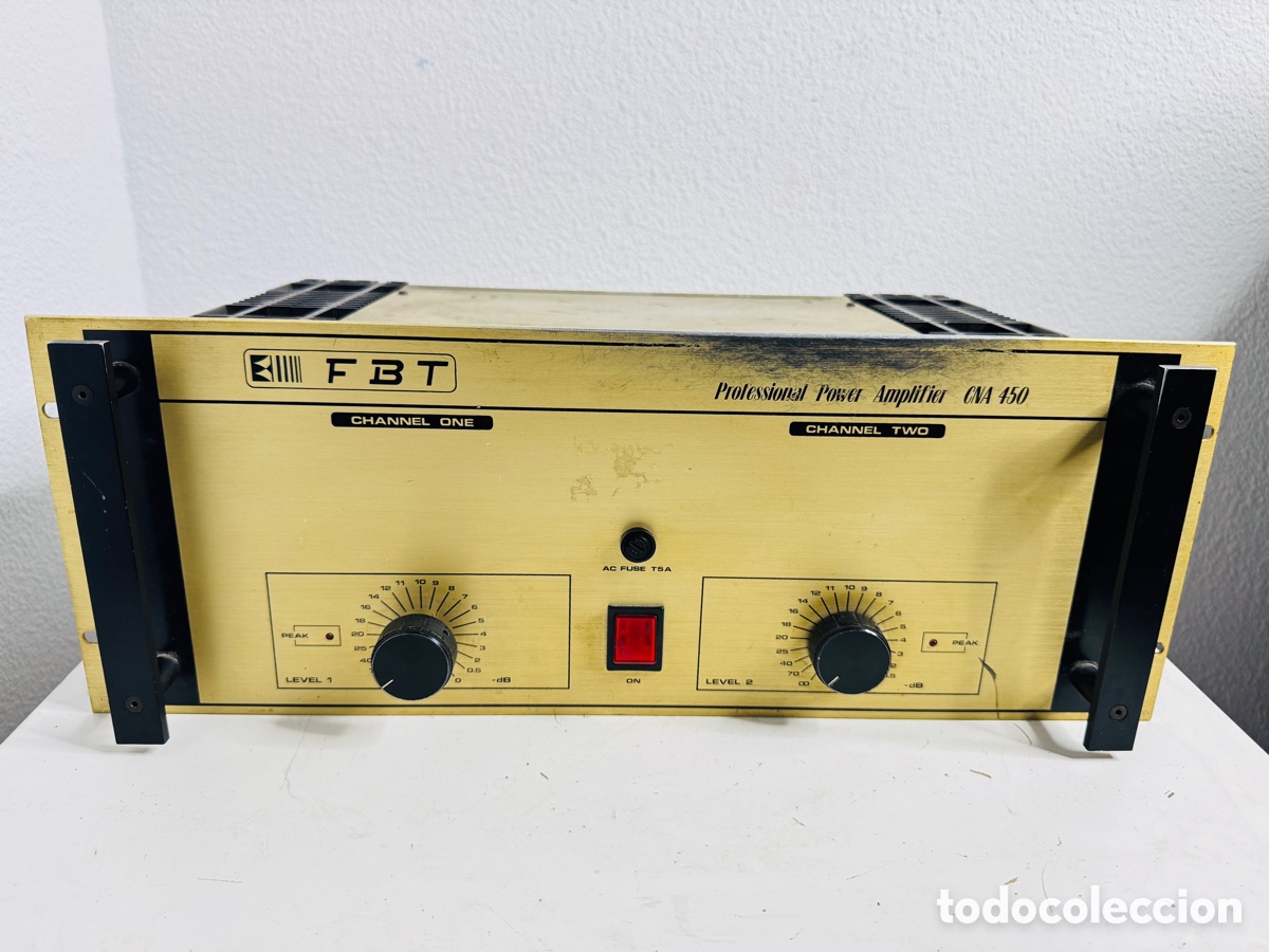 Segunda mano: FBT CNA 450 Professional Power Amplifier Untested - Foto 2
