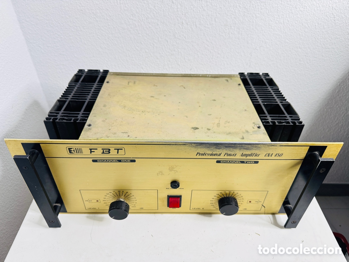Segunda mano: FBT CNA 450 Professional Power Amplifier Untested - Foto 3