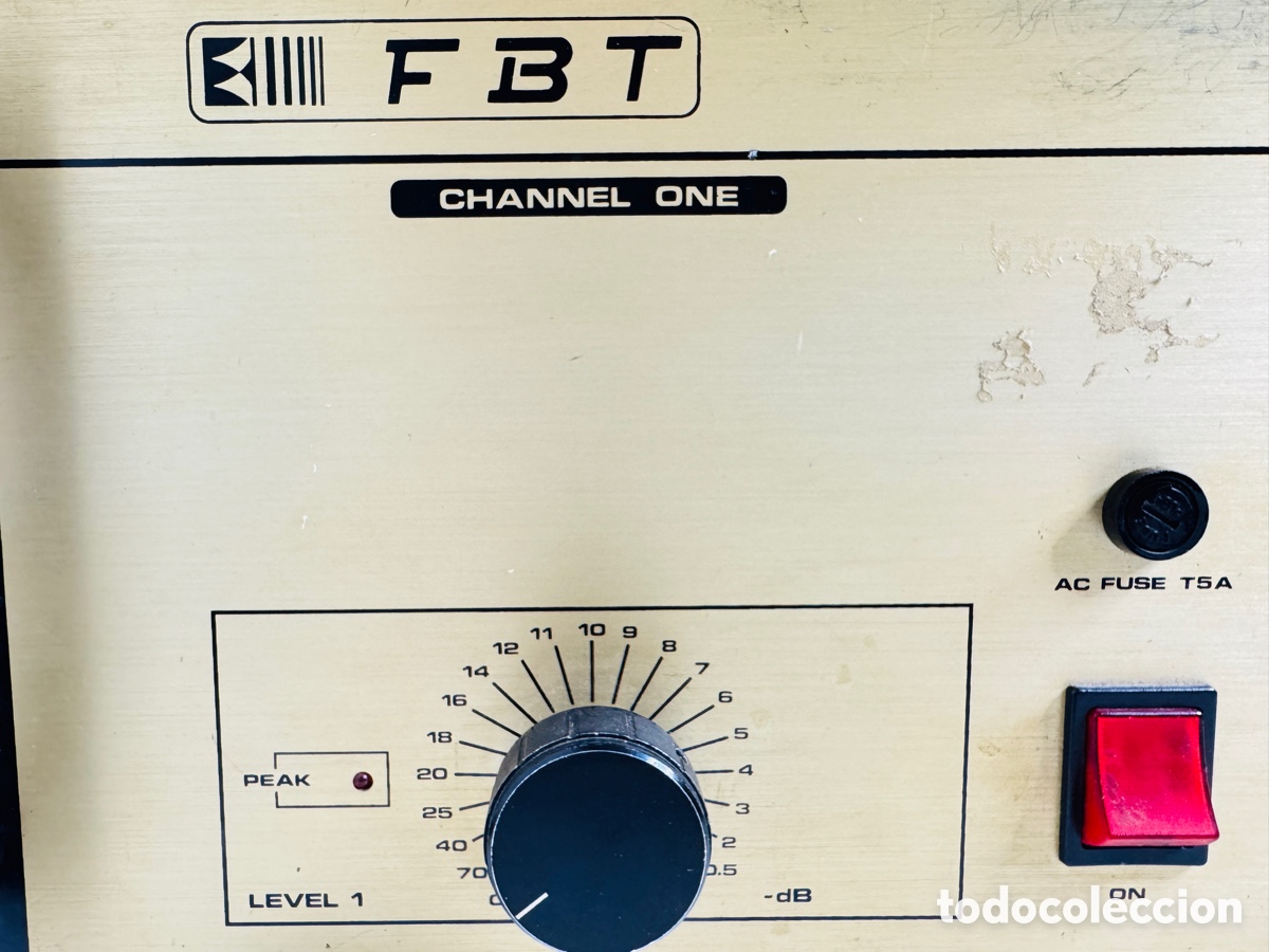 Segunda mano: FBT CNA 450 Professional Power Amplifier Untested - Foto 4