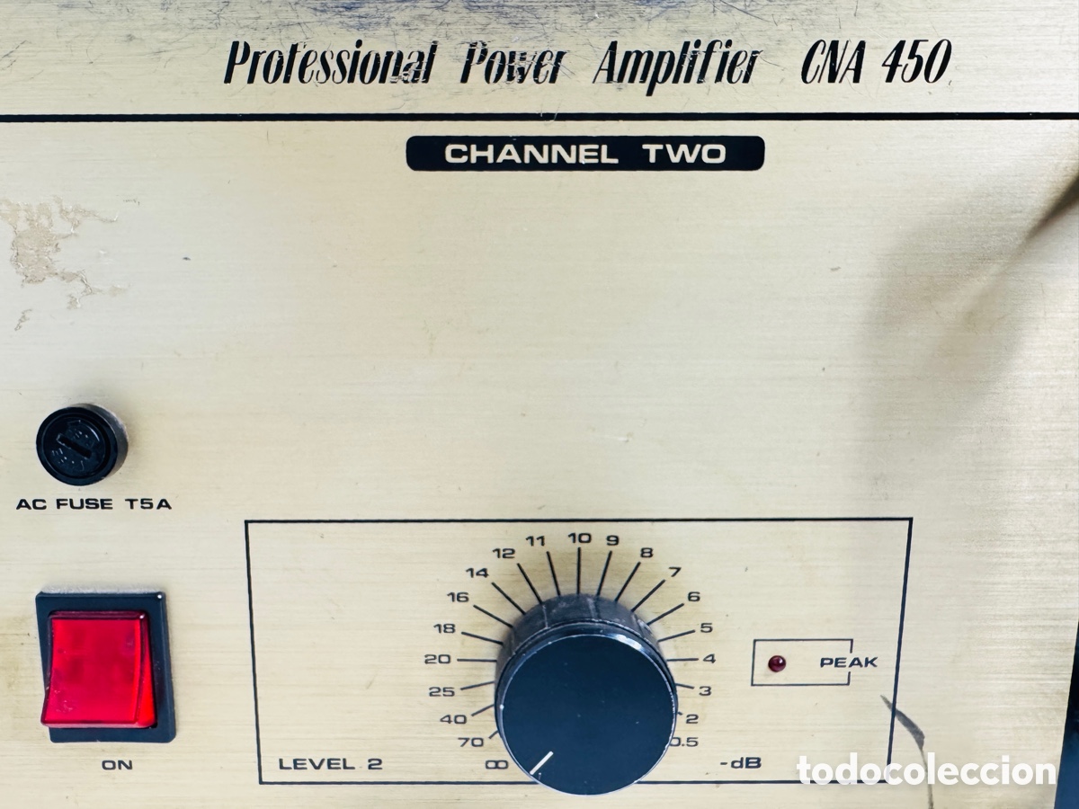 Segunda mano: FBT CNA 450 Professional Power Amplifier Untested - Foto 5