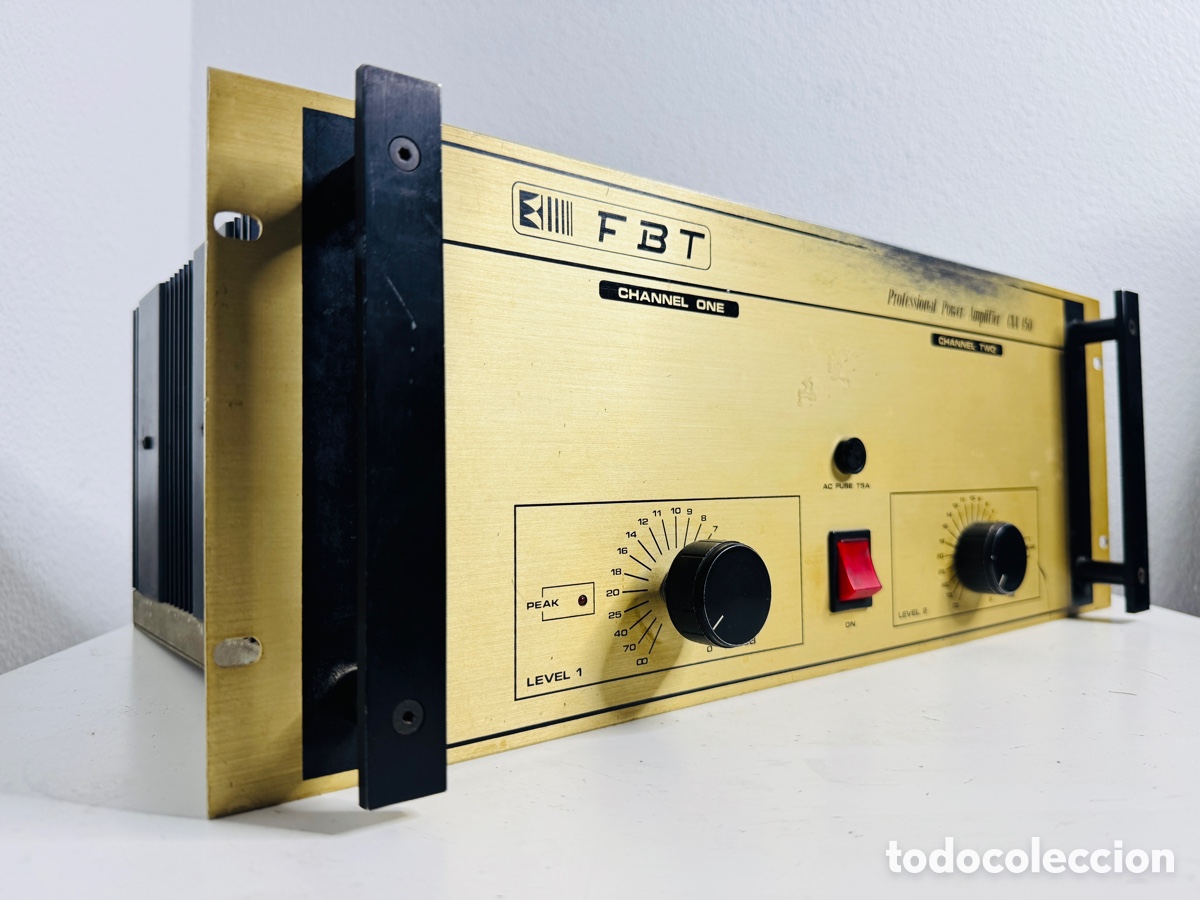 Segunda mano: FBT CNA 450 Professional Power Amplifier Untested - Foto 6