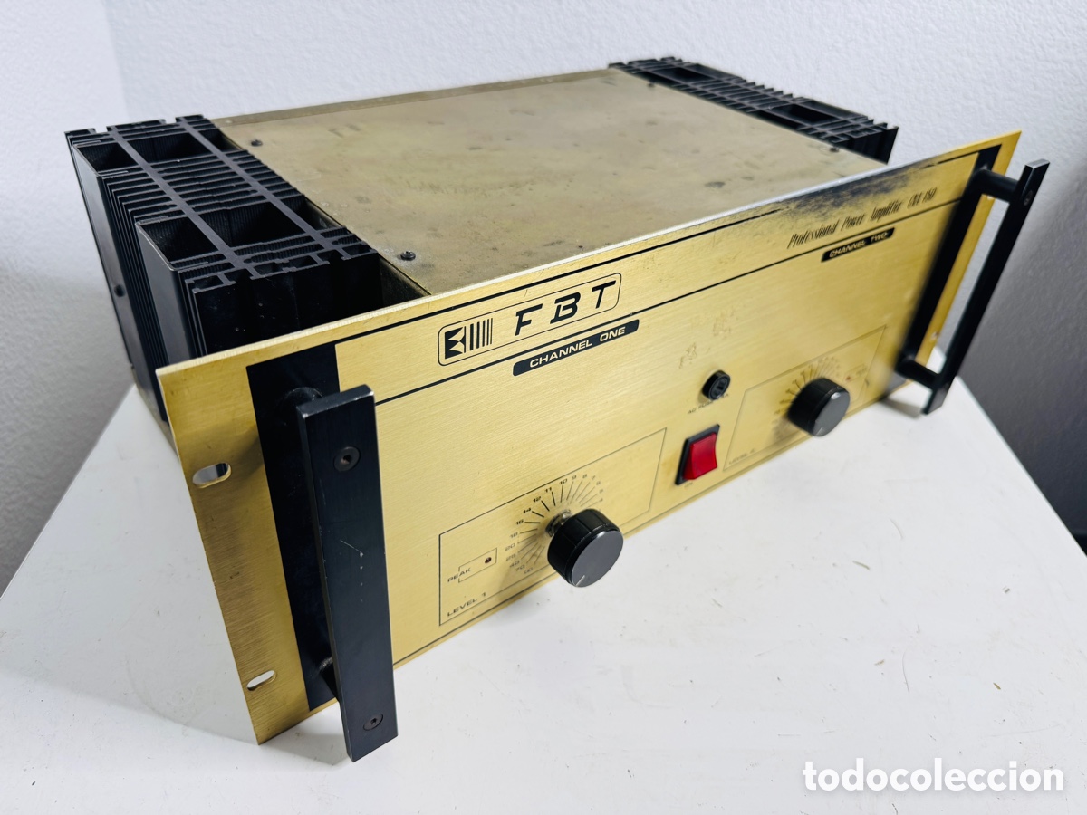 Segunda mano: FBT CNA 450 Professional Power Amplifier Untested - Foto 7