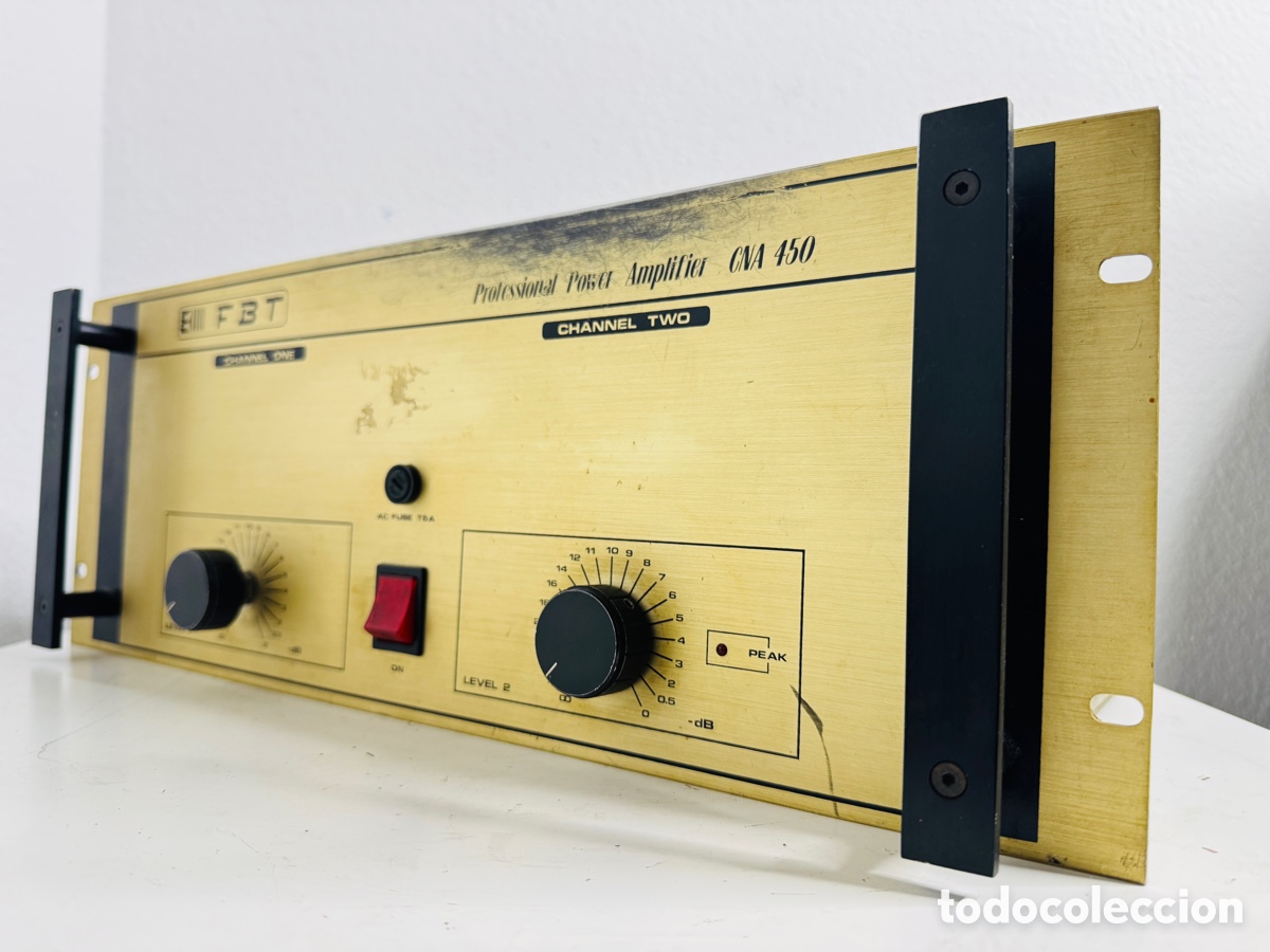 Segunda mano: FBT CNA 450 Professional Power Amplifier Untested - Foto 8