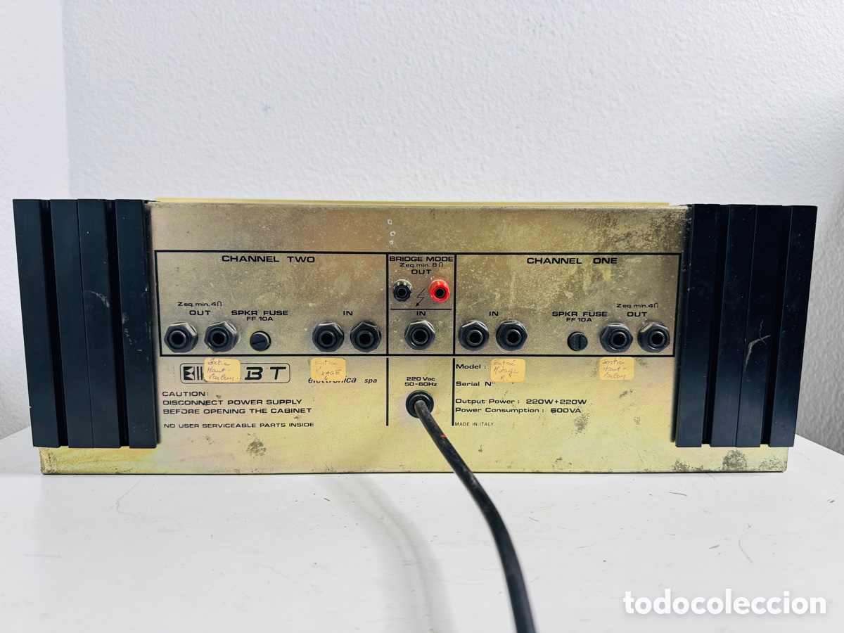 Segunda mano: FBT CNA 450 Professional Power Amplifier Untested - Foto 12