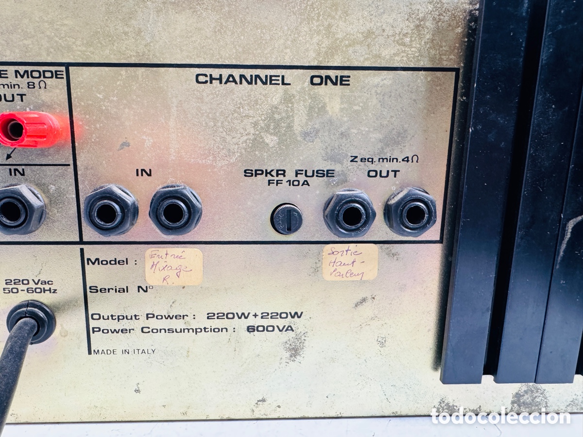 Segunda mano: FBT CNA 450 Professional Power Amplifier Untested - Foto 14