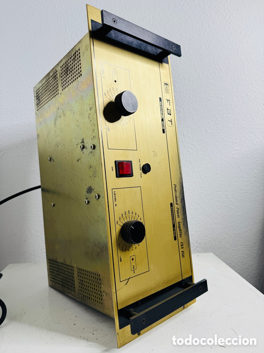 Segunda mano: FBT CNA 450 Professional Power Amplifier Untested - Foto 18