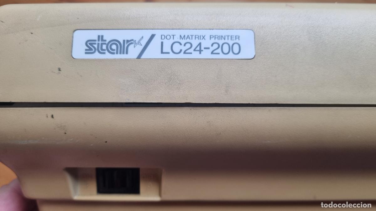 Segunda mano: Impresora Star CL24-200 Dot Matrix Printer matricial vintage retro - Foto 9
