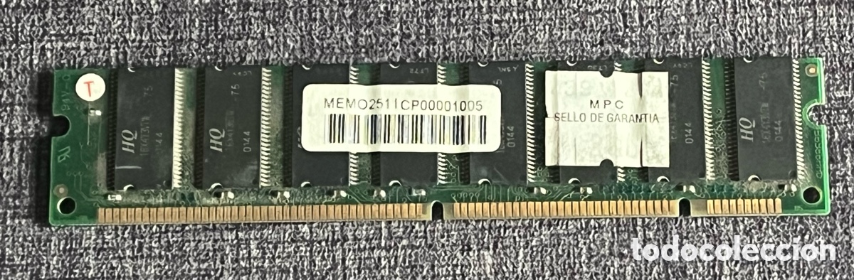 Segunda mano: Memoria RAM 256MB PC133 SDRAM - 168-Pin DIMM - Desktop Retro Computing - Foto 3