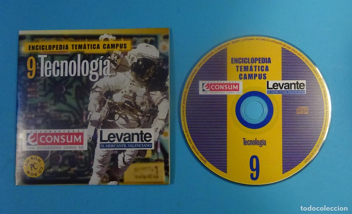 Segunda mano: CD ENCICLOPEDIA TEM&Aacute;TICA CAMPUS. 9 - TECNOLOG&Iacute;A - Foto 1
