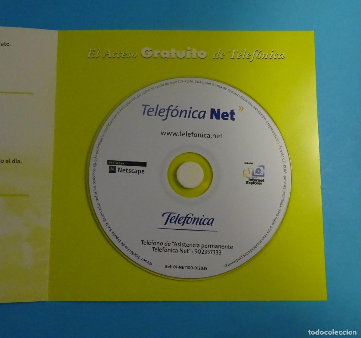 Segunda mano: CD L&Iacute;NEA DIGITAL RDSI. ACCESO GRATUITO DE TEL&Eacute;FONICA - Foto 2