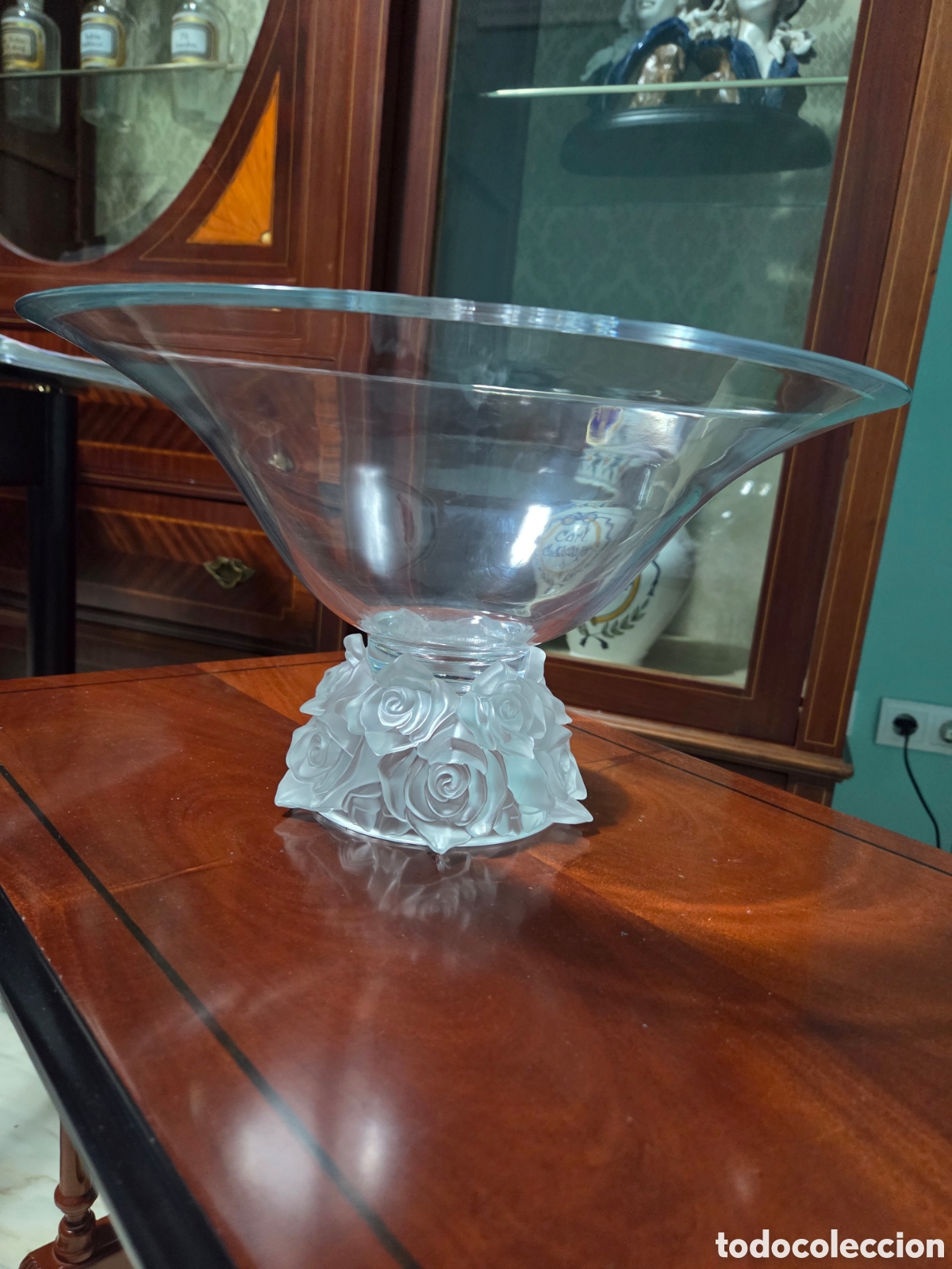 Segunda mano: Centro de Cristal de Bohemia. - Foto 1