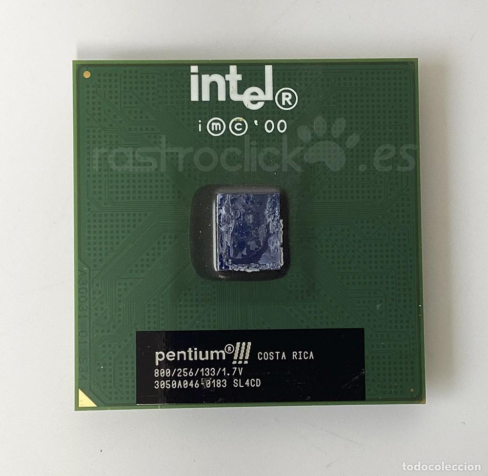 Segunda mano: Microprocesador Intel Pentium III 800/256/133/1.7V - Foto 1