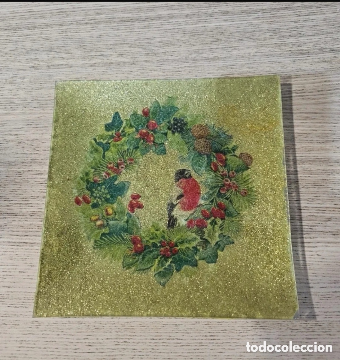 Segunda mano: Antigua bandeja decorativa - Foto 1