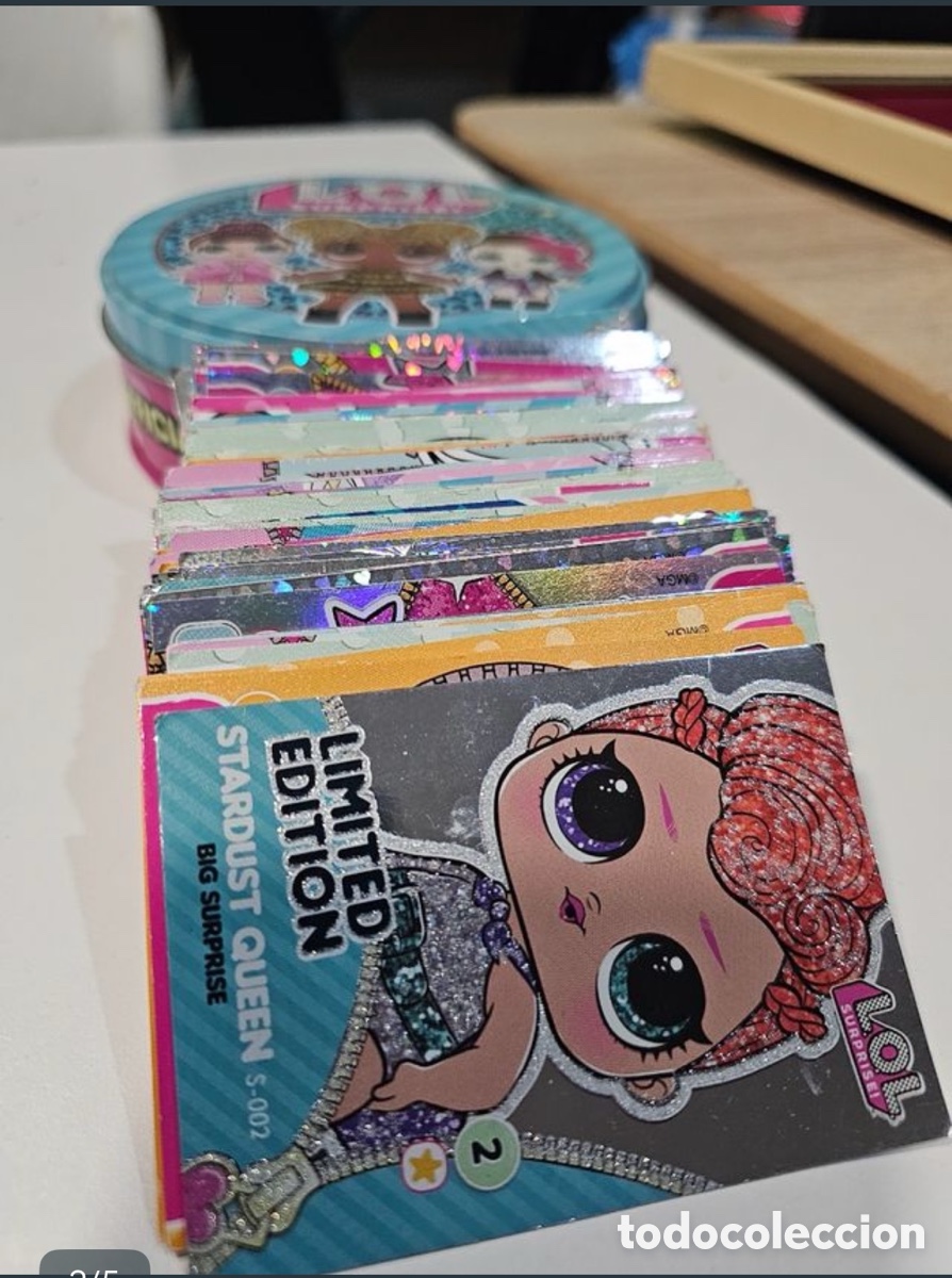 Segunda mano: Caja de L.O. L suprise de 93 cromos - Foto 2