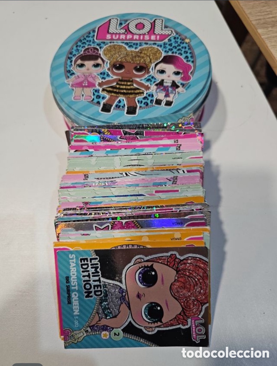 Segunda mano: Caja de L.O. L suprise de 93 cromos - Foto 3