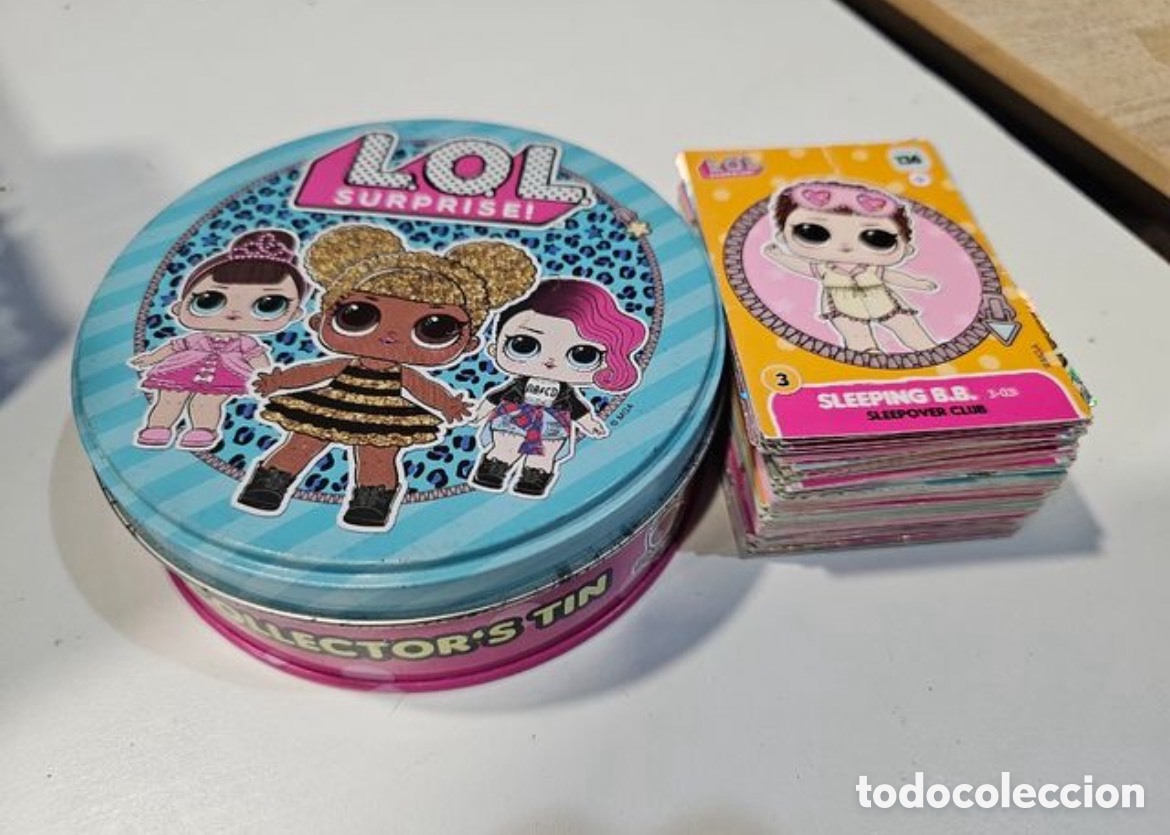 Segunda mano: Caja de L.O. L suprise de 93 cromos - Foto 1