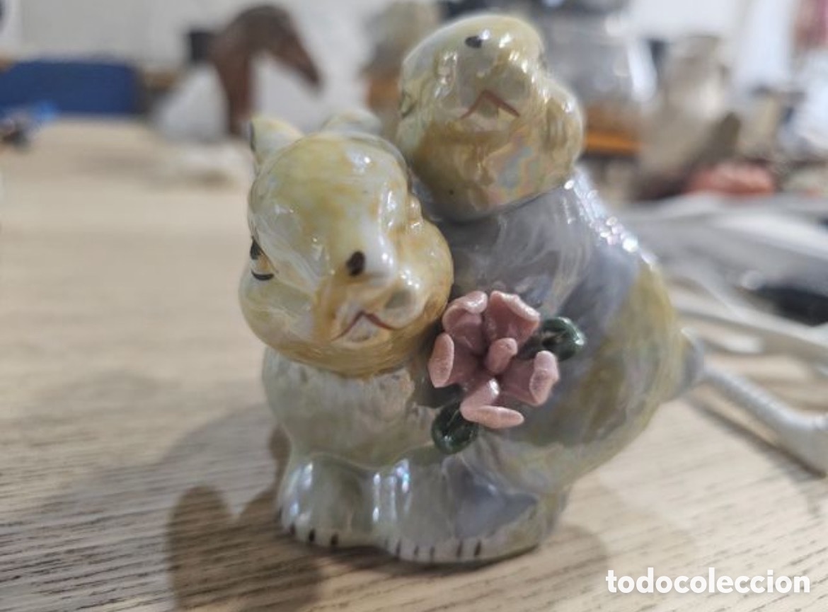 Segunda mano: Conejitos de porcelana - Foto 3