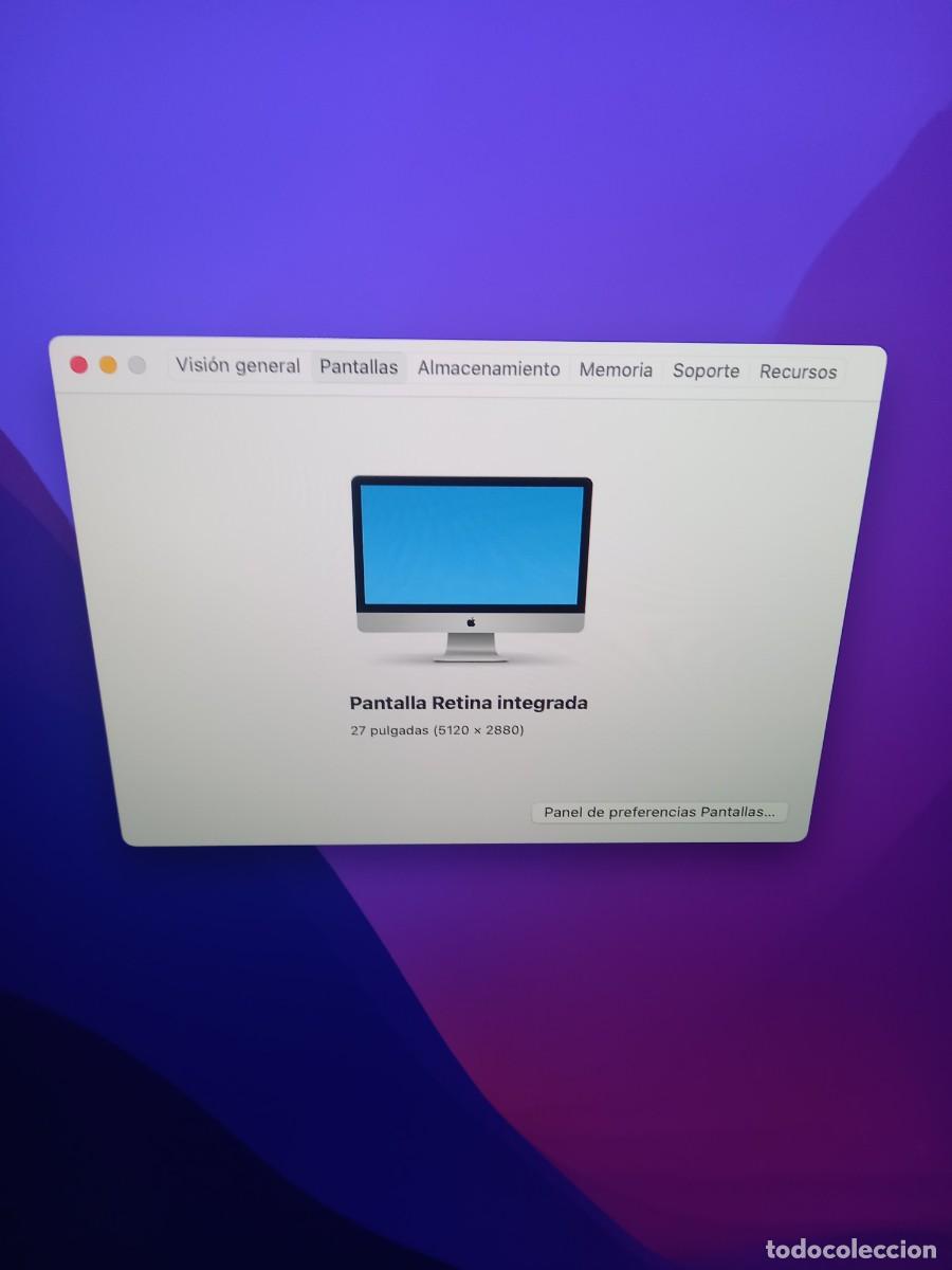 Segunda mano: Apple iMac 27 (i7/32GB RAM/AMD/3TB) - Foto 4