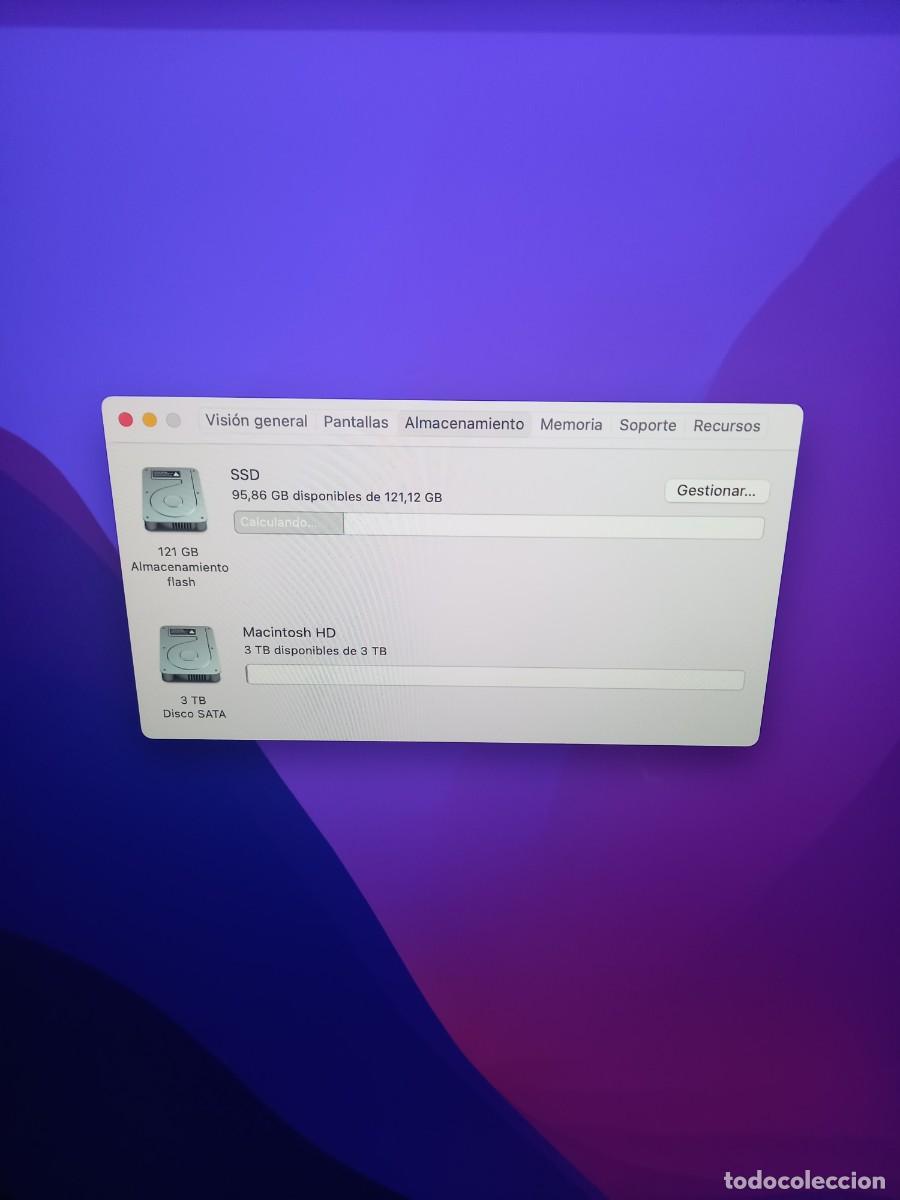 Segunda mano: Apple iMac 27 (i7/32GB RAM/AMD/3TB) - Foto 5
