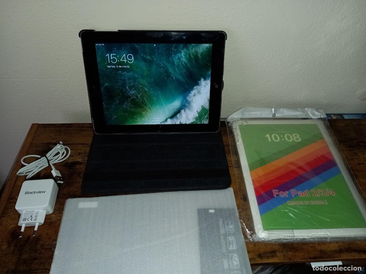 Segunda mano: iPad 4 Gen 128GB Negro (A1459) Wi-Fi + Cellular - Foto 1