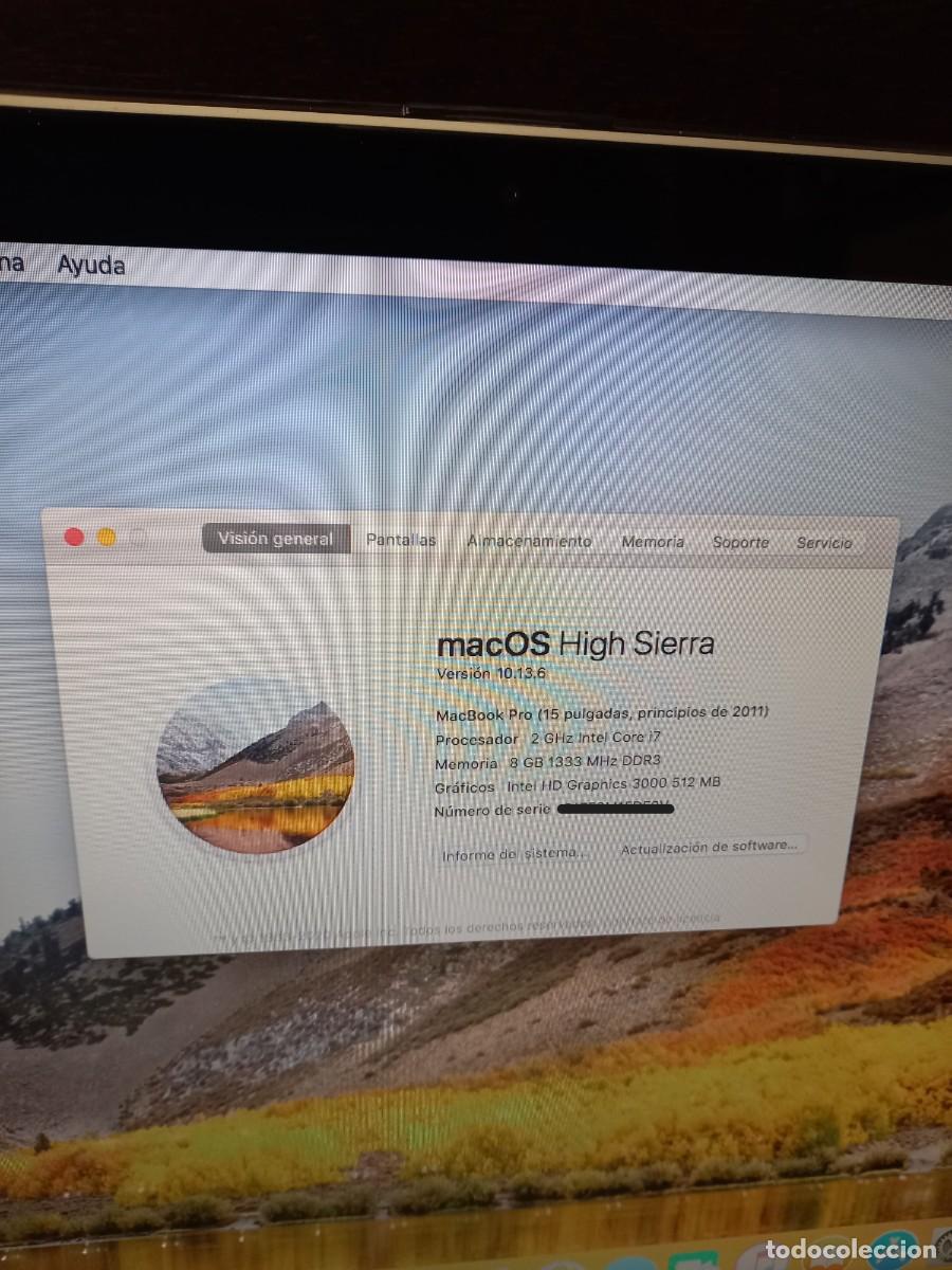 Segunda mano: MacBook Pro A1286 (i7, 8GB RAM, 500GB) - Foto 9