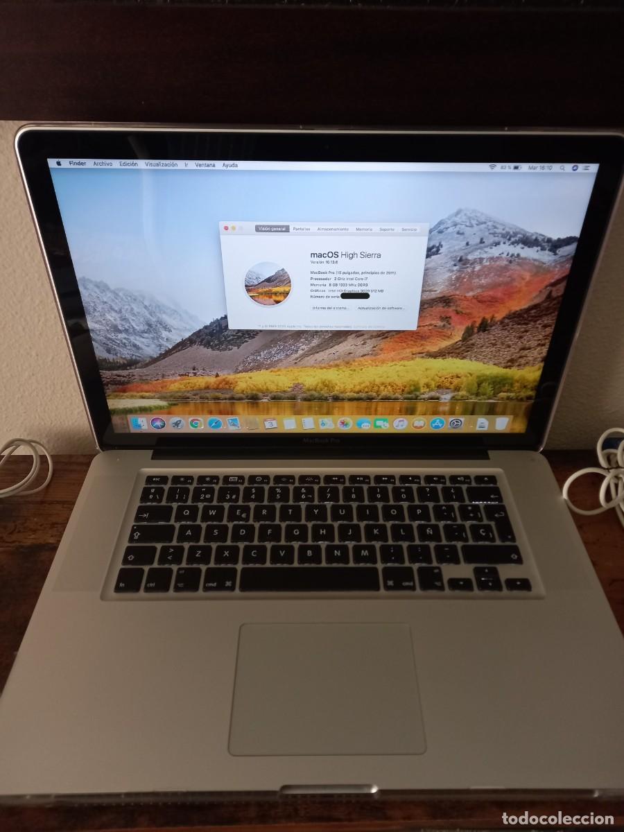 Segunda mano: MacBook Pro A1286 (i7, 8GB RAM, 500GB) - Foto 10