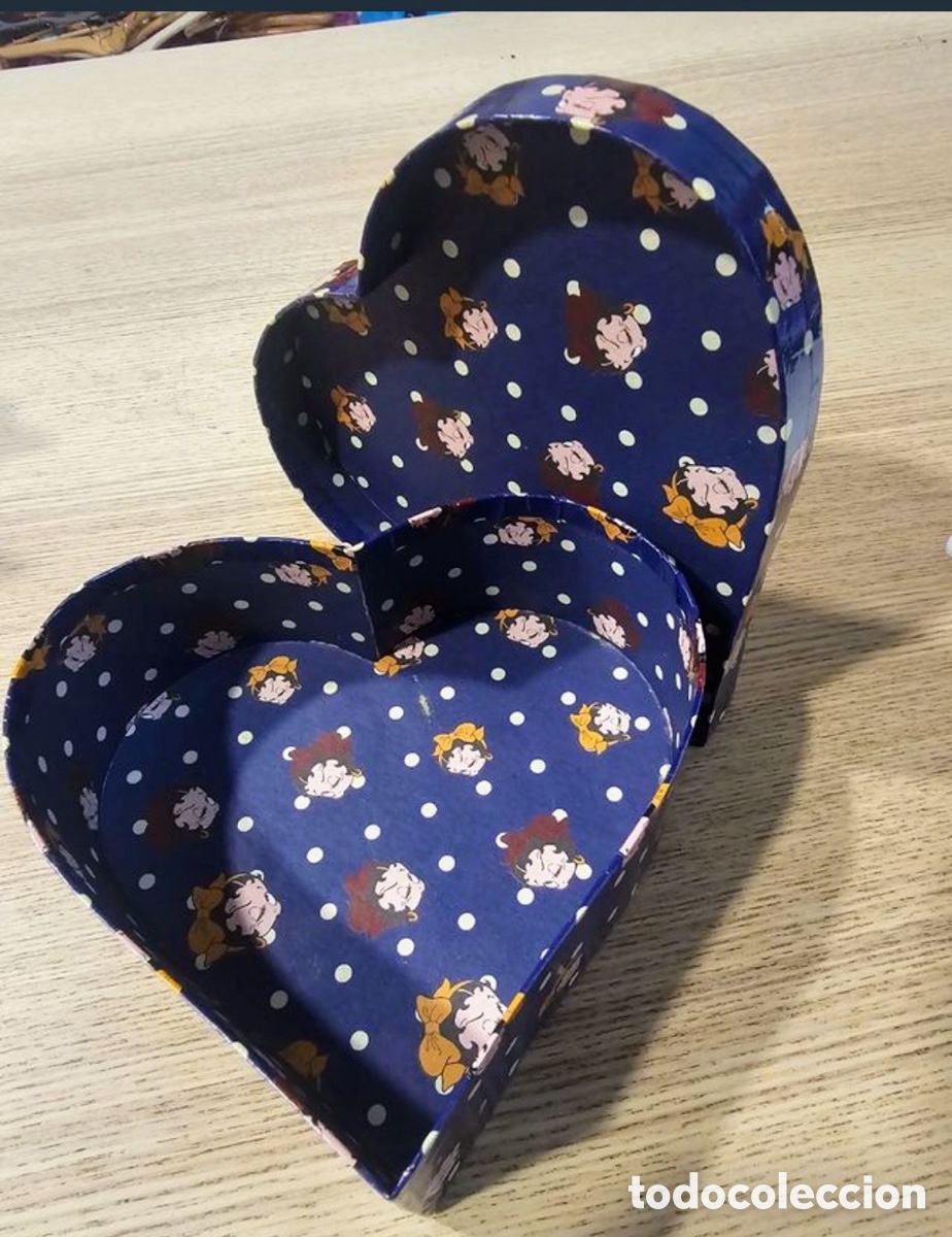 Segunda mano: Caja en forma de coraz&oacute;n de Betty Boop - Foto 3