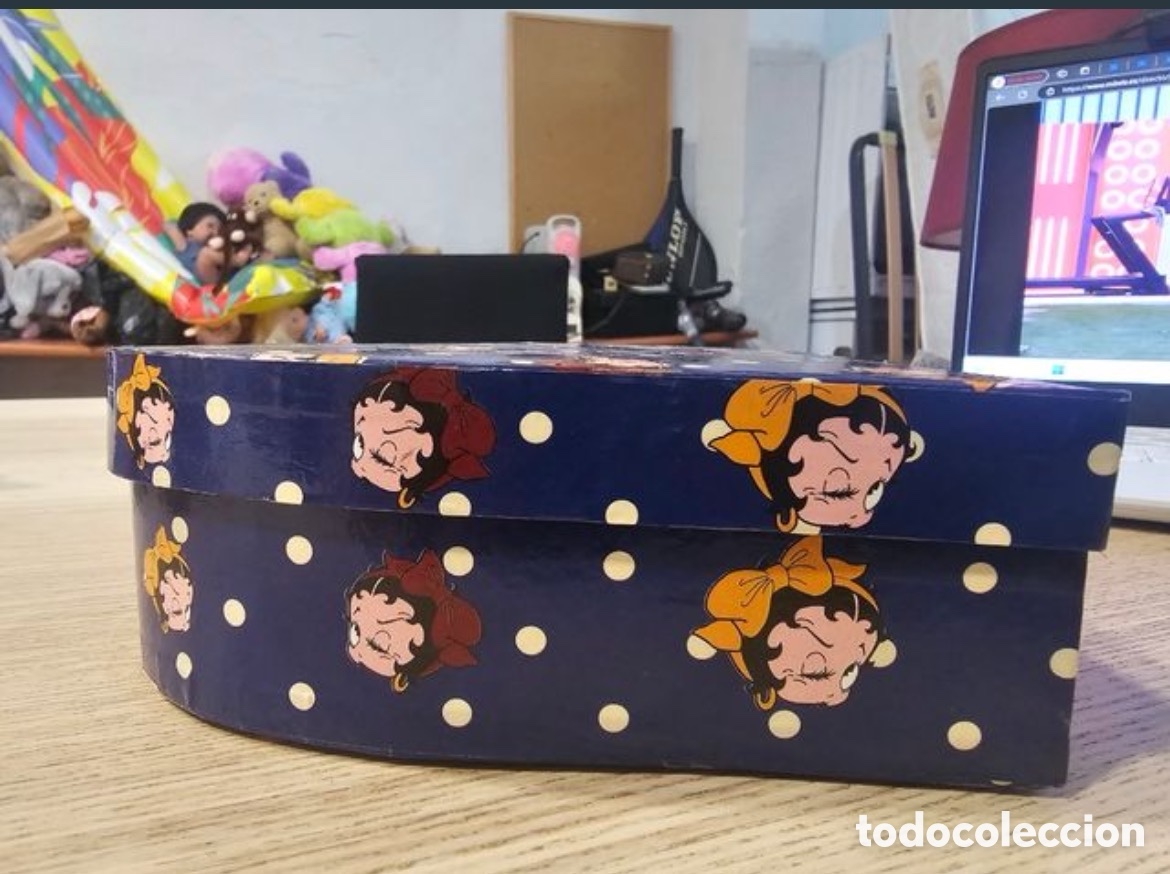 Segunda mano: Caja en forma de coraz&oacute;n de Betty Boop - Foto 4