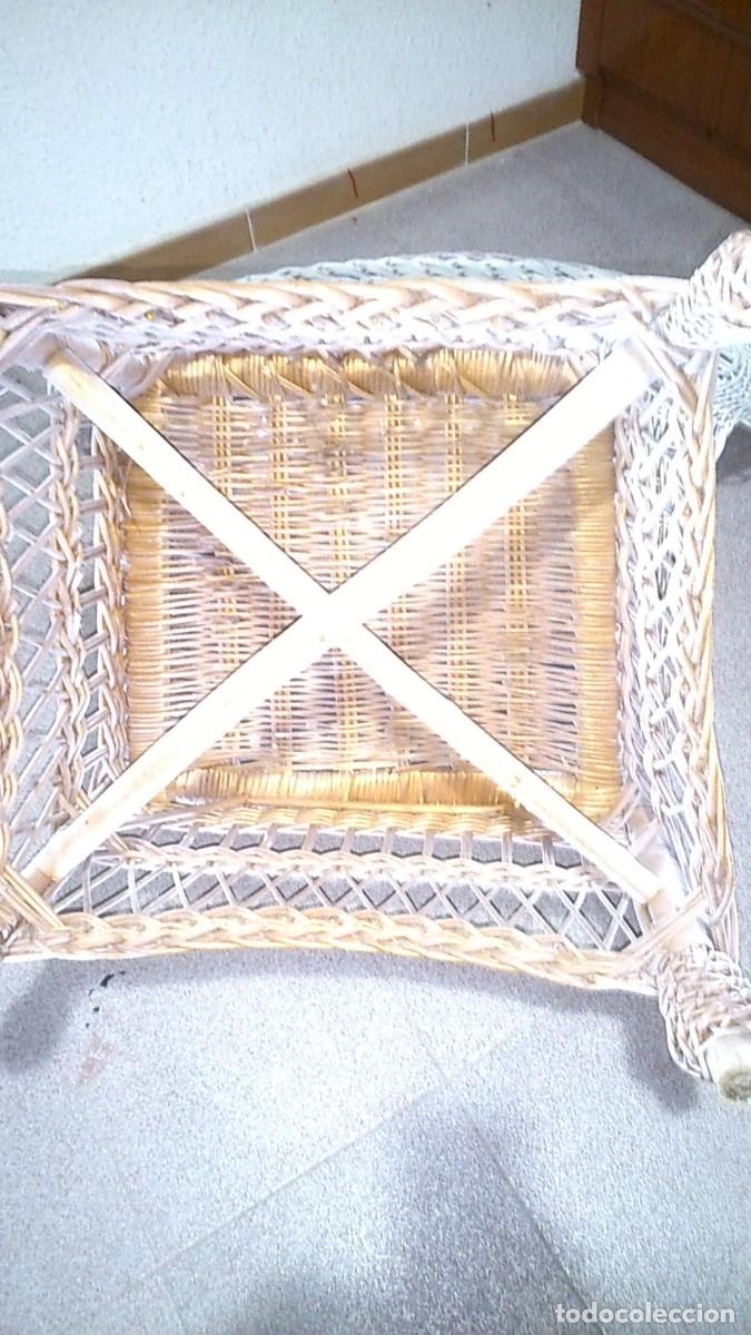 Segunda mano: GRAN SILLA DE ENEA O NAT&Aacute;N BLANCO. EXCELENTE . - Foto 6