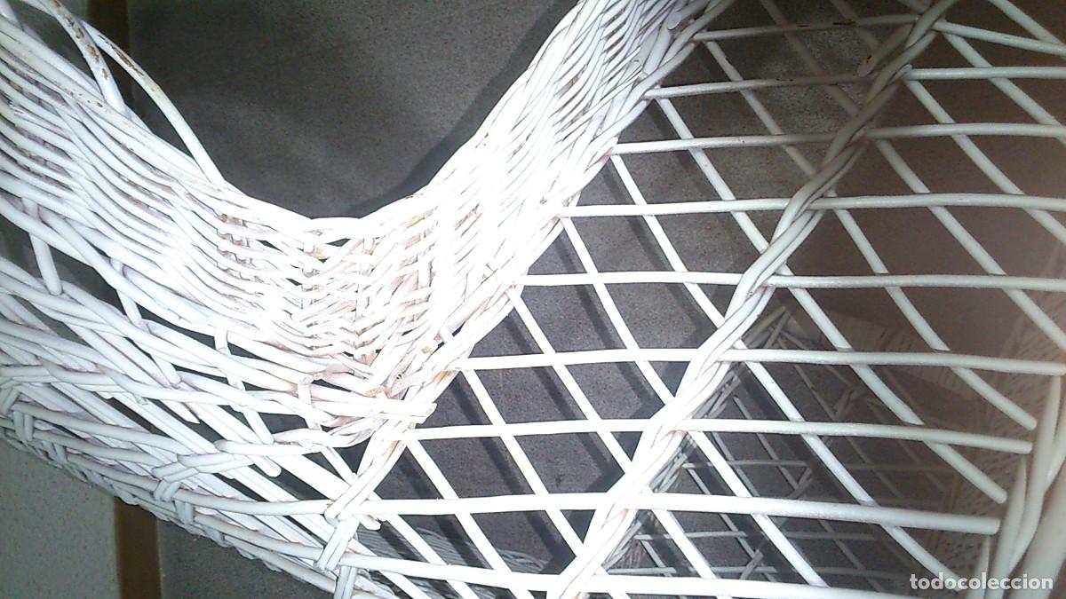 Segunda mano: GRAN SILLA DE ENEA O NAT&Aacute;N BLANCO. EXCELENTE . - Foto 7