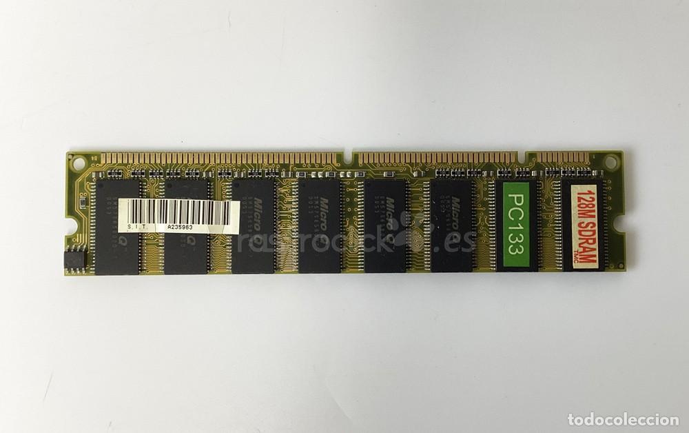 Segunda mano: M&oacute;dulo de memoria SDRAM 128M PC-133 - Foto 1