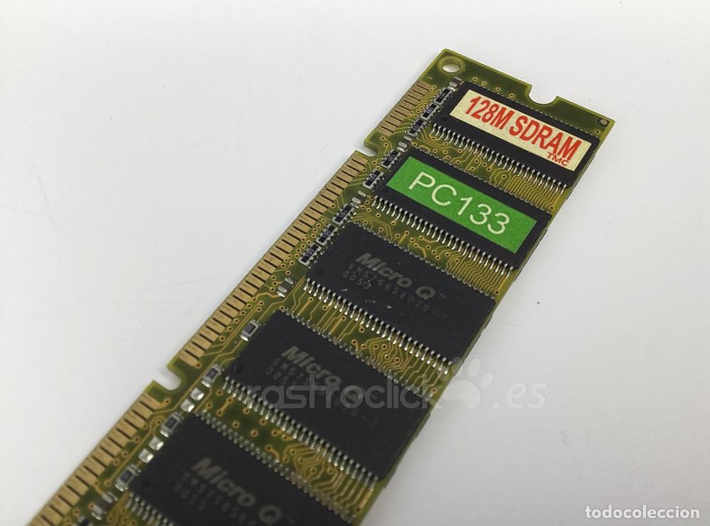 Segunda mano: M&oacute;dulo de memoria SDRAM 128M PC-133 - Foto 2