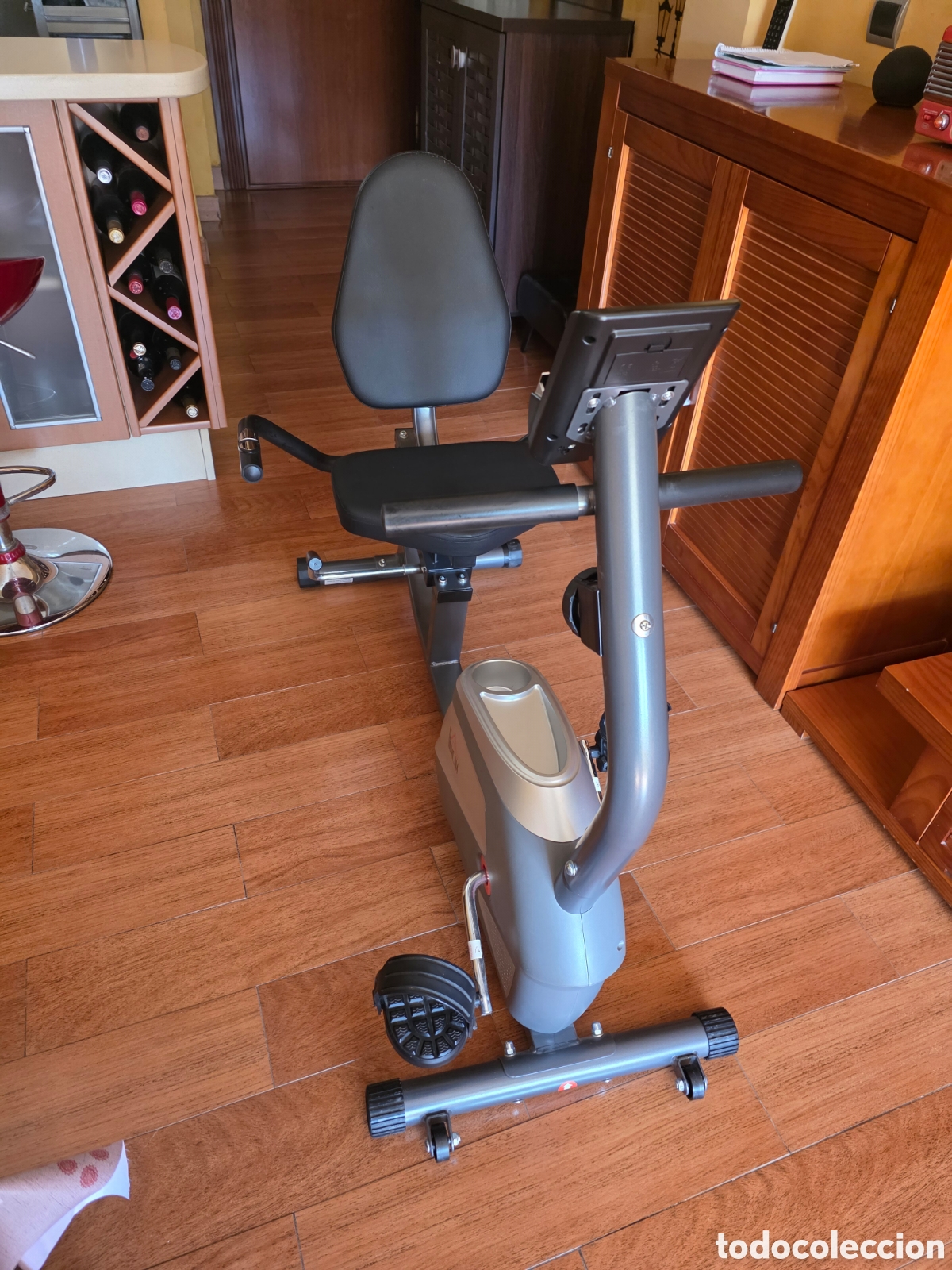 Segunda mano: Bicicleta est&aacute;tica reclinada HOMCOM. - Foto 2