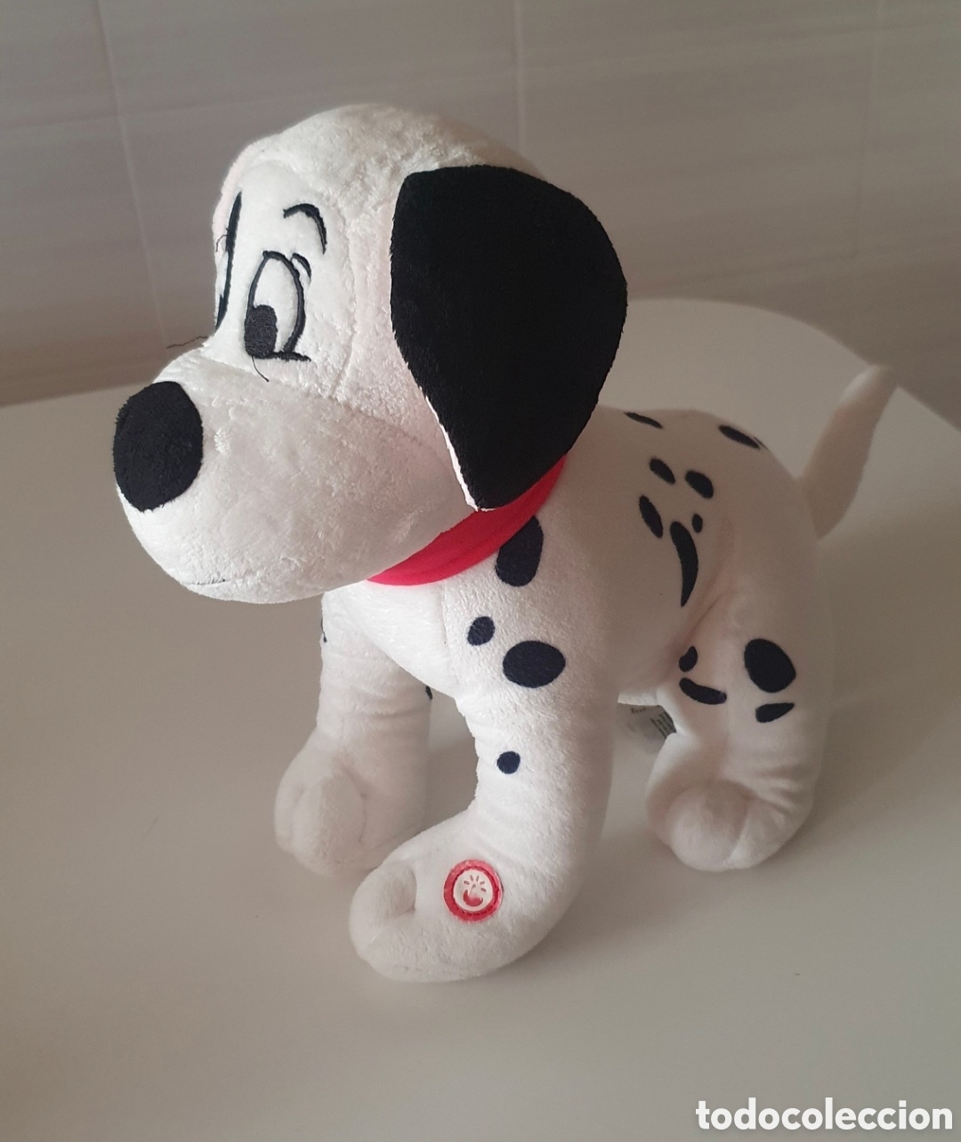 Segunda Mano: Peluche 101 D&aacute;lmatas Disney con luz 28 cm
