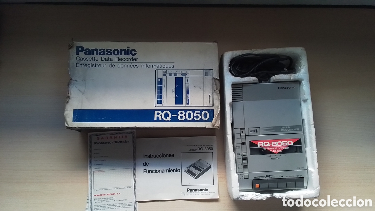 Segunda mano: PANASONIC, CASSETTE DATE RECORDER RQ 8050 - Foto 3