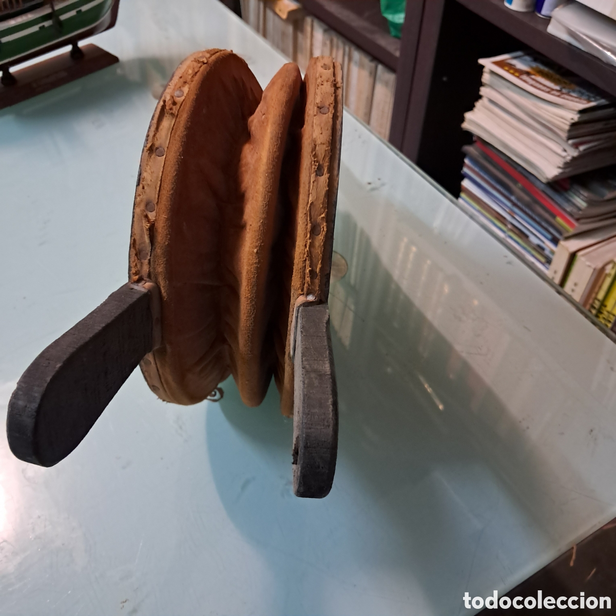 Segunda mano: Fuelle antiguo de chimenea funciona perfectamente - Foto 3