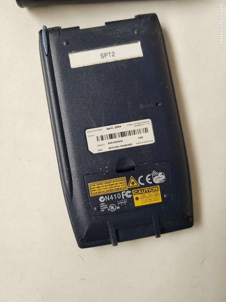 Segunda mano: scanner de c&oacute;digo de barras symbol sptl550 pda - c187 - Foto 7