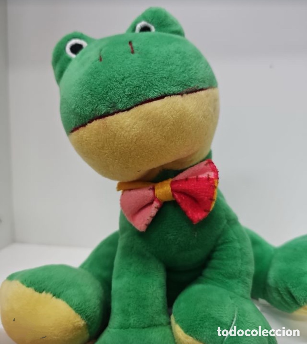 Segunda mano: Peluche de rana usado - Foto 3