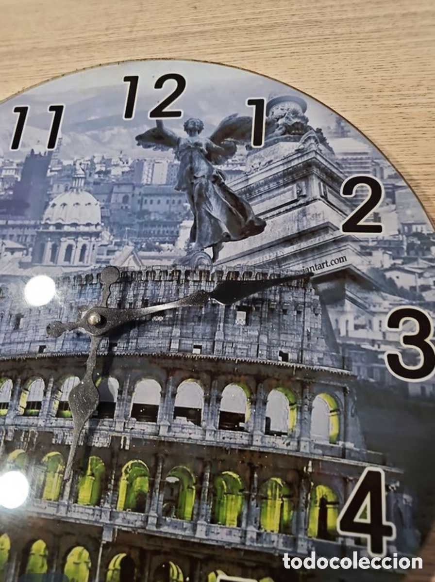 Segunda mano: Reloj de pared del Coliseo de Roma - Foto 2
