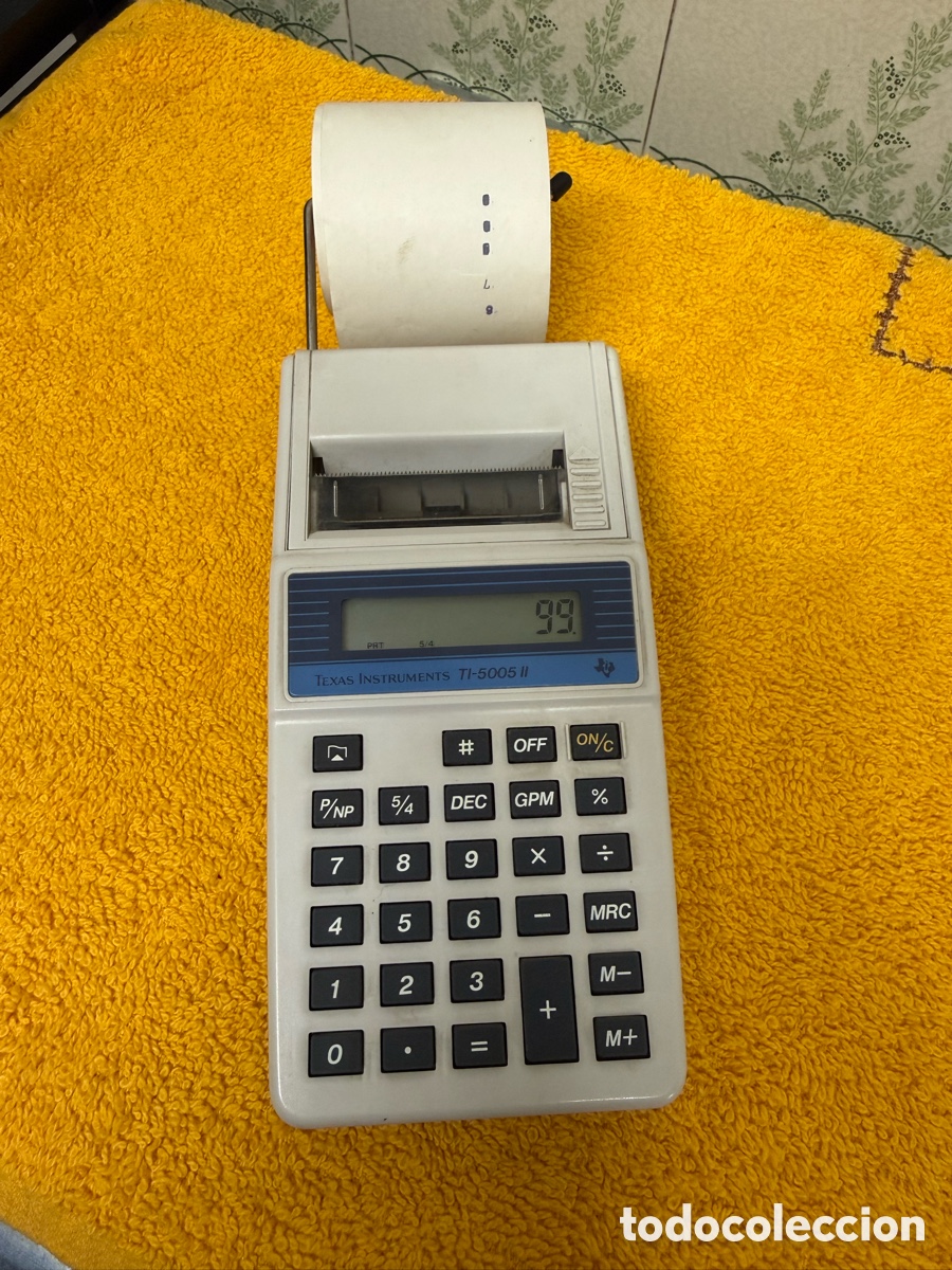 Segunda mano: Calculadora de impresi&oacute;n Texas instruments. - Foto 2