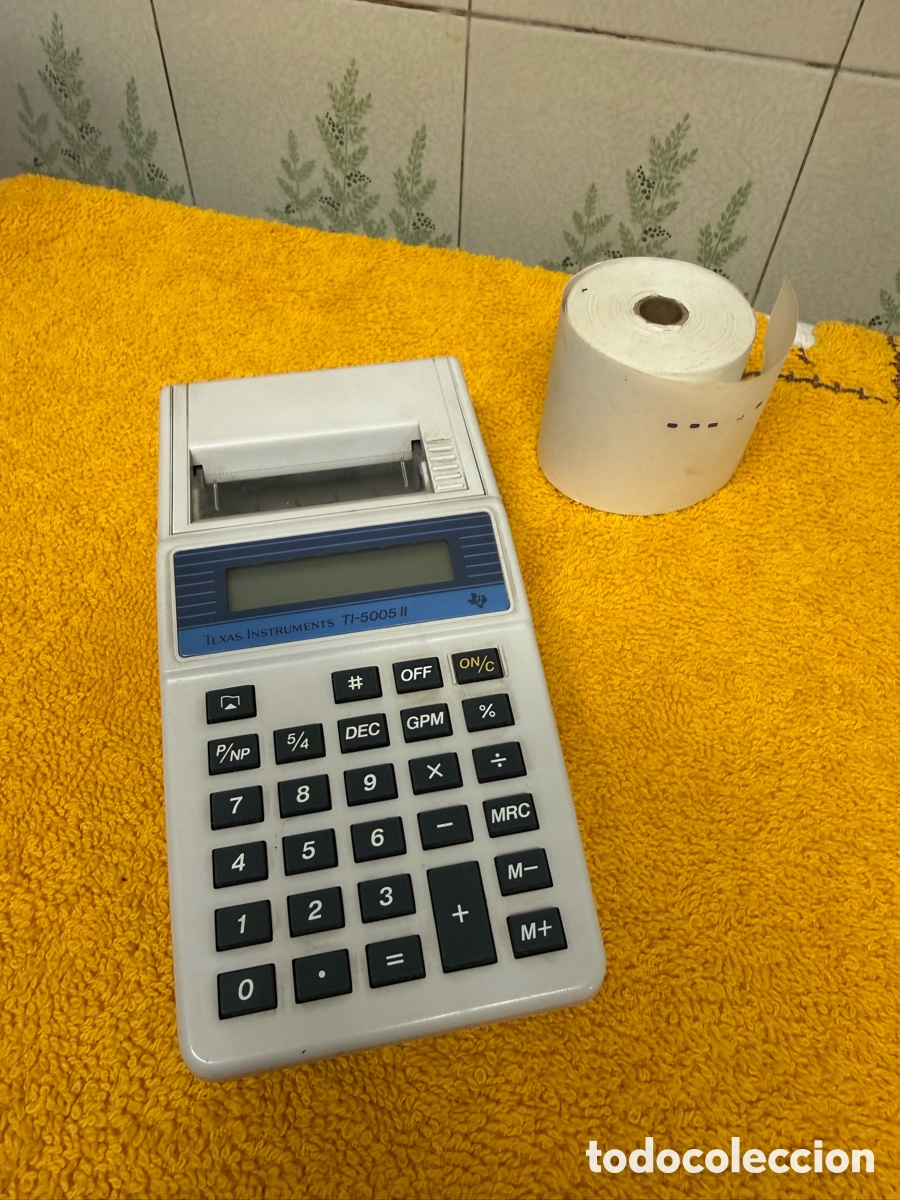 Segunda mano: Calculadora de impresi&oacute;n Texas instruments. - Foto 1