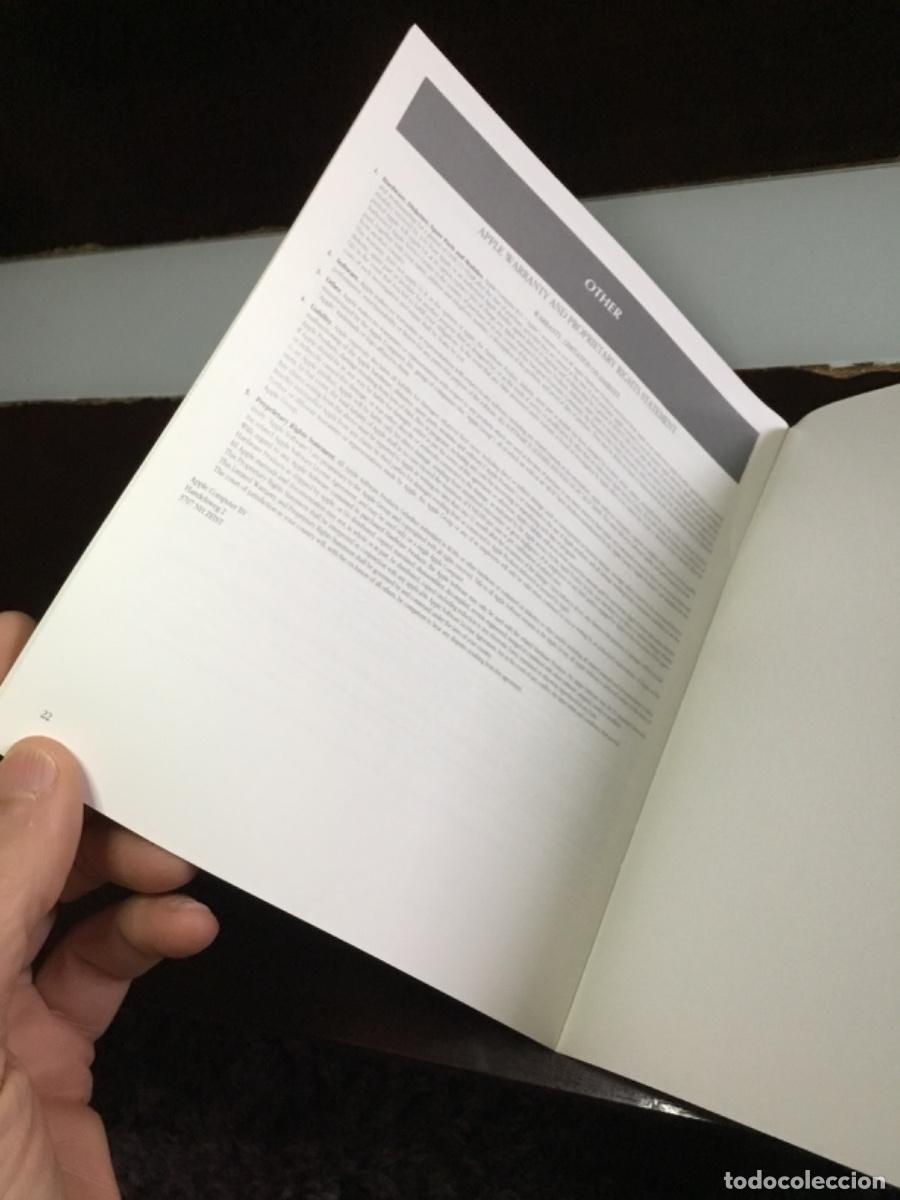 Segunda mano: Garant&iacute;a apple , varios idiomas , antiguo documento - Foto 5