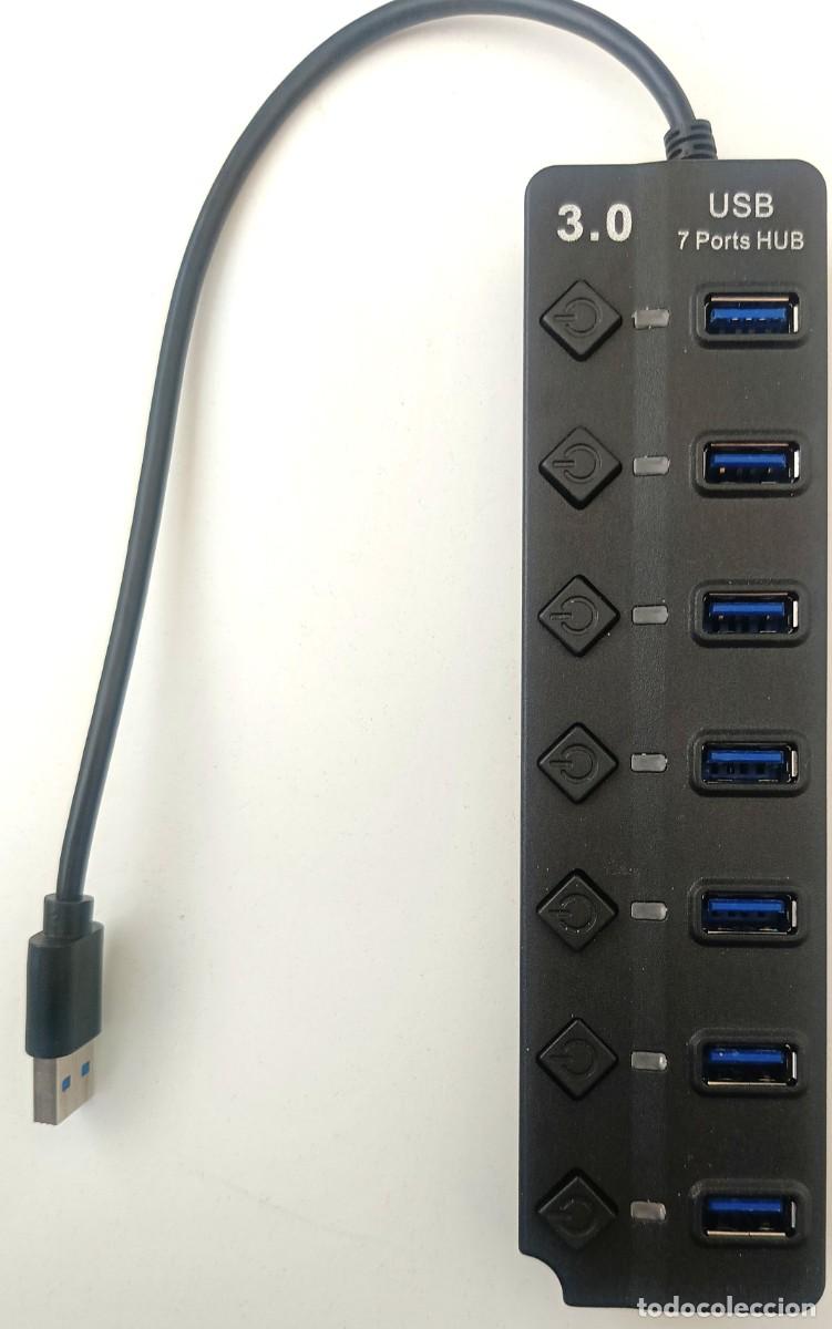 Segunda mano: Hub USB 3.0 de 7 puertos - Foto 2