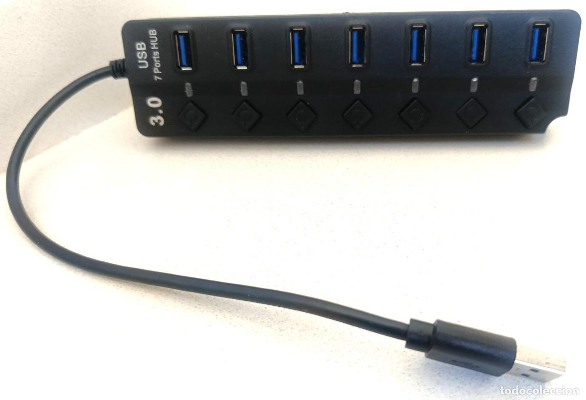 Segunda mano: Hub USB 3.0 de 7 puertos - Foto 4