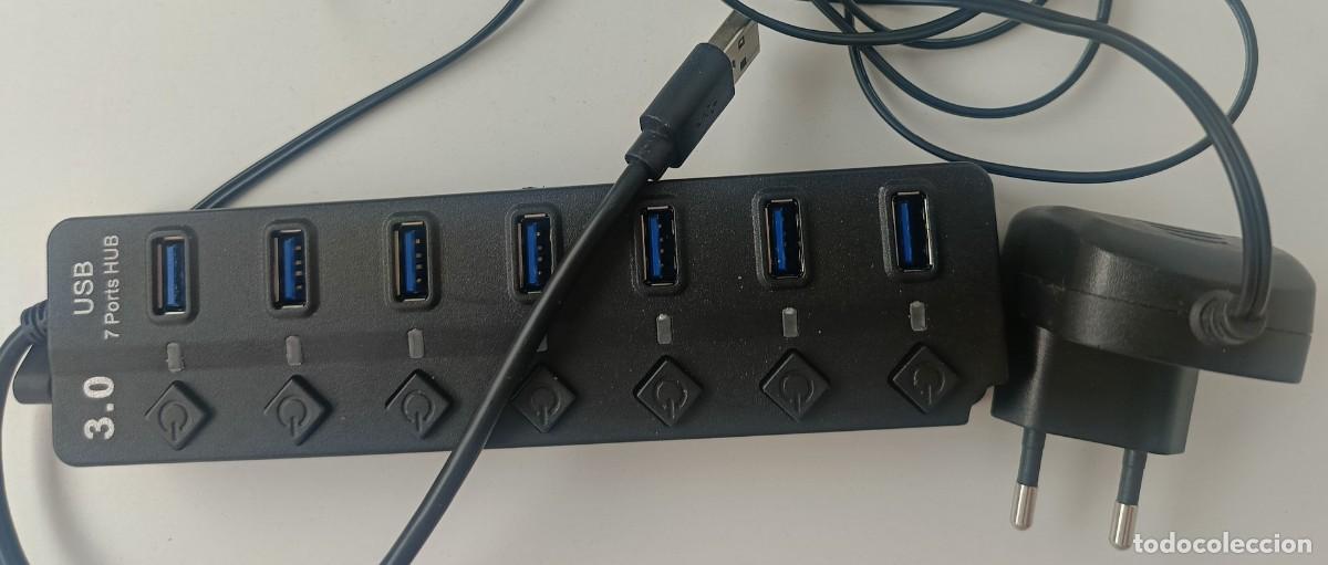 Segunda mano: Hub USB 3.0 de 7 puertos - Foto 3