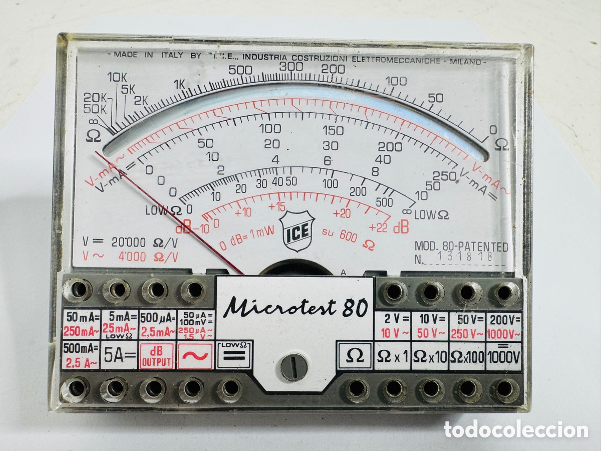 Segunda mano: ICE Microtest 80 Milano Italy - Foto 1
