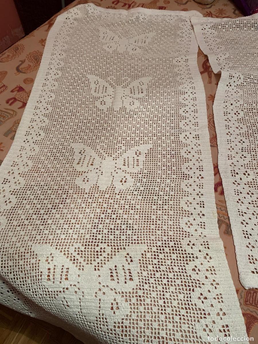 Segunda mano: Cortinas de crochet hechas a mano - Foto 2