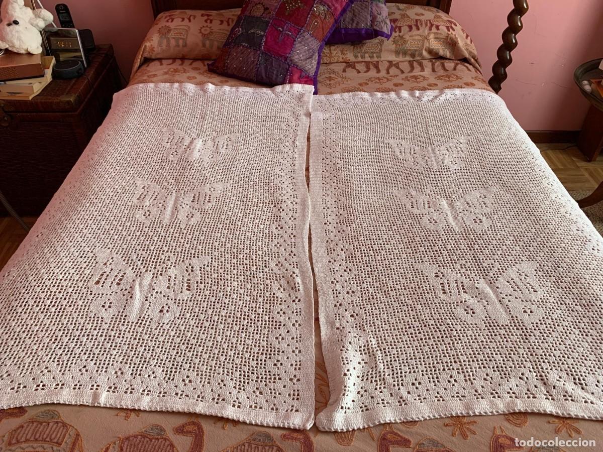Segunda mano: Cortinas de crochet hechas a mano - Foto 3